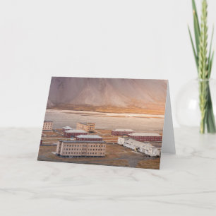 Cartão Pyramiden Svalbard
