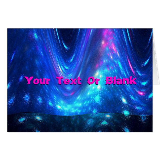 Cartão Qaanaaq - Luzes Nortes (Frente Horizontal)