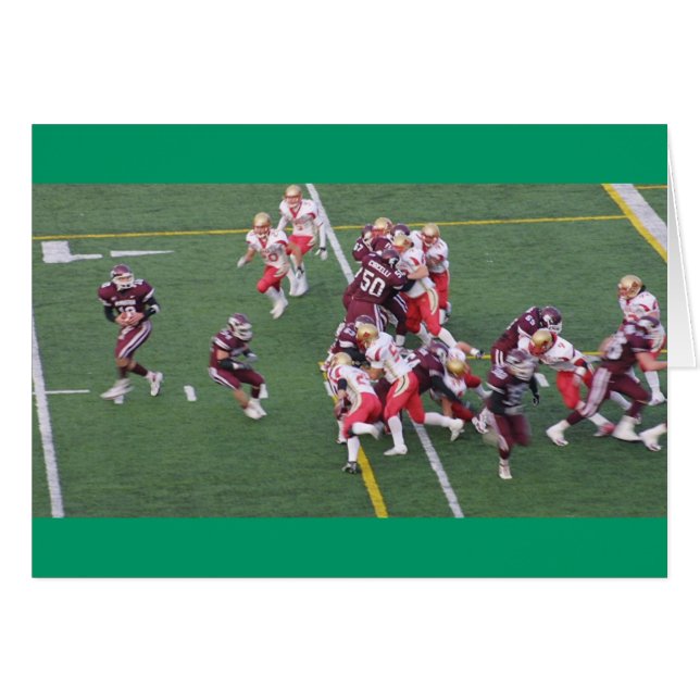 Cartão QBs duelando (Frente Horizontal)