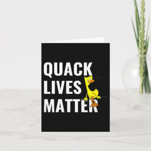 Cartão Quack Lives Salva O Pato Fofo Dicas Para Um Novo V
