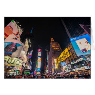 Cartão quadrado de New York Times