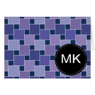 Cartão Quadrados Amethyst