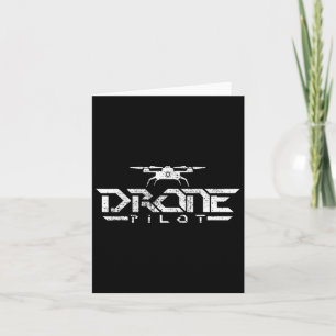 Cartão Quadricoptero de Presente Drone