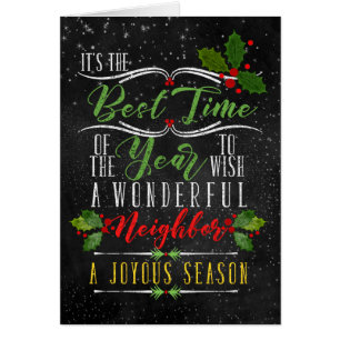 Cartão Quadro de Natal do melhor período do ano para os v