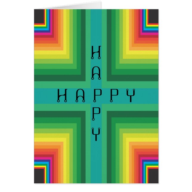 Cartão quadro invertido (Frente)