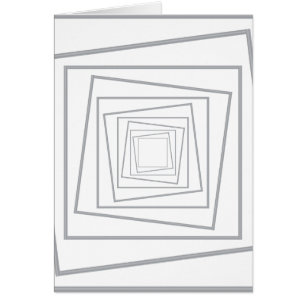 Cartão quadro oscilante