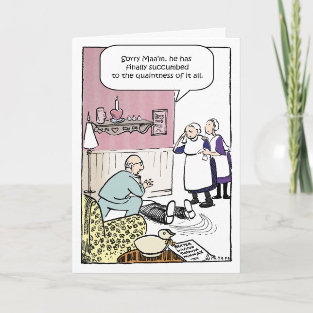 Cartão Quaintness (Frente)