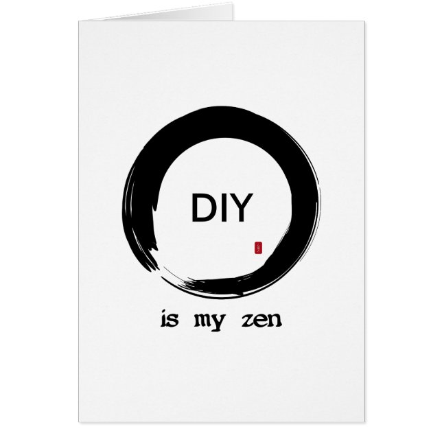 Cartão Qual é o seu Zen? (Frente)