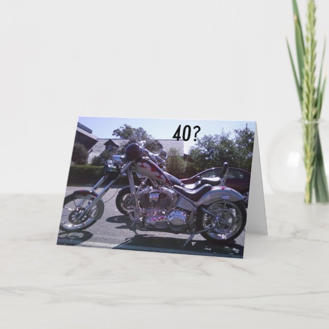 CARTÃO QUAL FOI O CAMINHO DE ANIVERSÁRIO DE 40 ANOS (Frente)