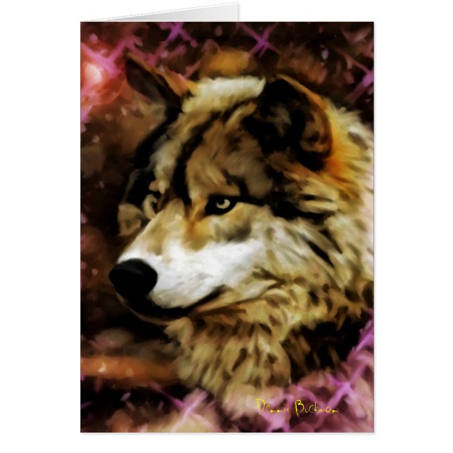 Cartão Qualidades do Lobo (Frente)