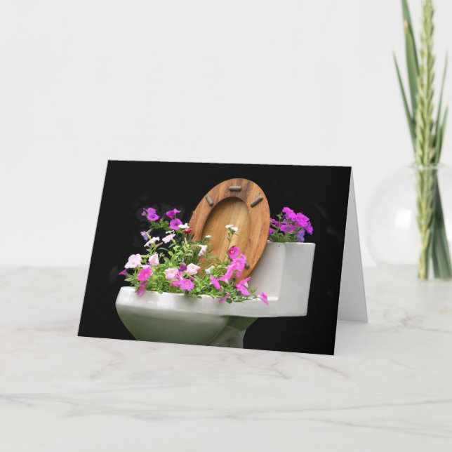 Cartão Quando a vida te dá um cocô (Frente)