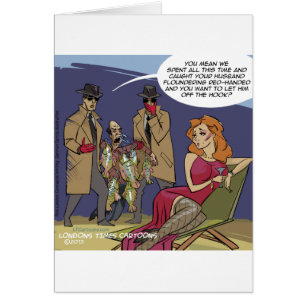 Cartão Quando Homens Invadem Engraçado