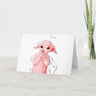 Cartão Quando os suínos voam