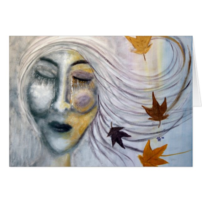 Cartão "Quando outubro for" arte (Frente Horizontal)