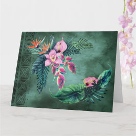 Cartão Quando você sonha com o Havaí