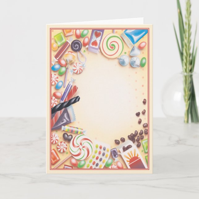 Cartão Quão Doce É!  (Frente)