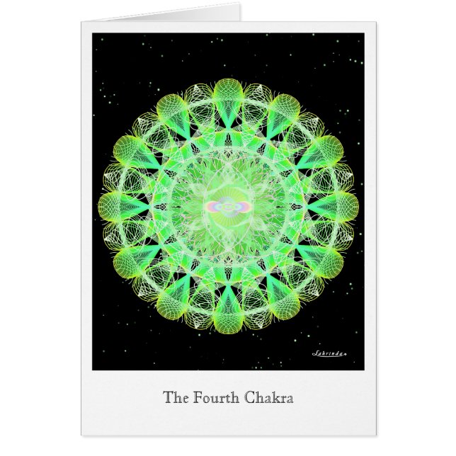 Cartão Quarta Chakra (Frente)