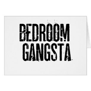 Cartão Quarto Gangsta