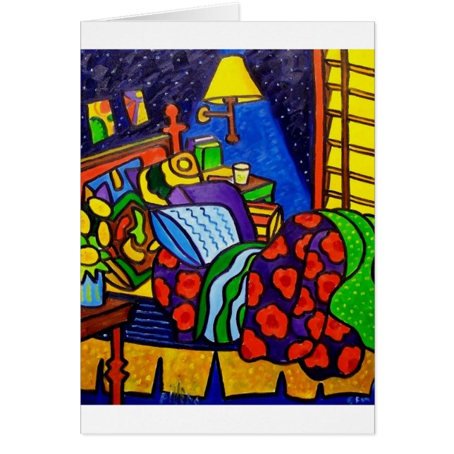 Cartão Quarto na cor (Frente)