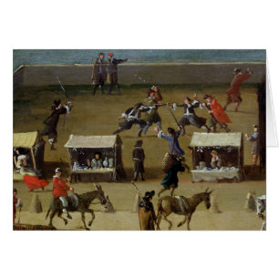 Cartão Quatre-Nações do DES do Louvre e da faculdade