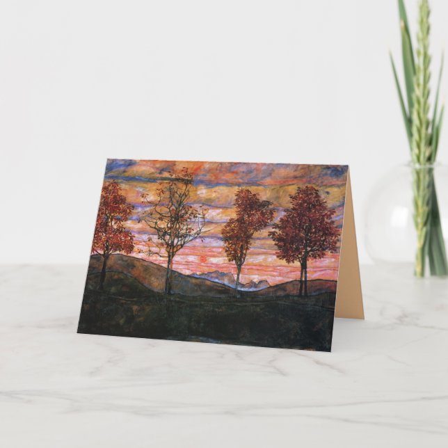 Cartão Quatro Árvores (Frente)