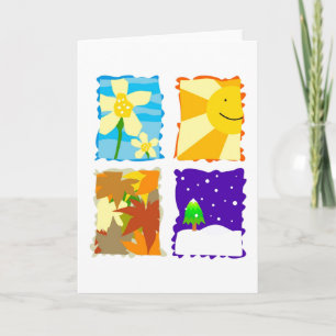 Cartão Quatro estações