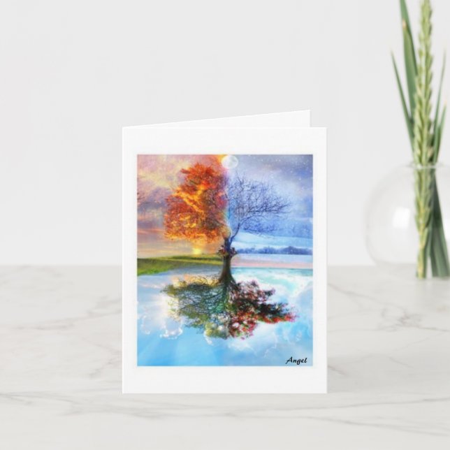 Cartão Quatro estações (Frente)