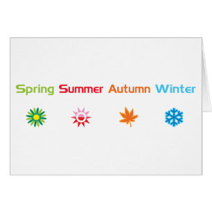 Cartão Quatro estações