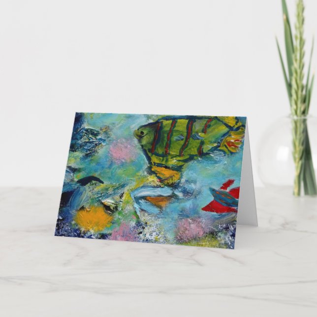 Cartão que caracteriza trabalhos artísticos (Frente)