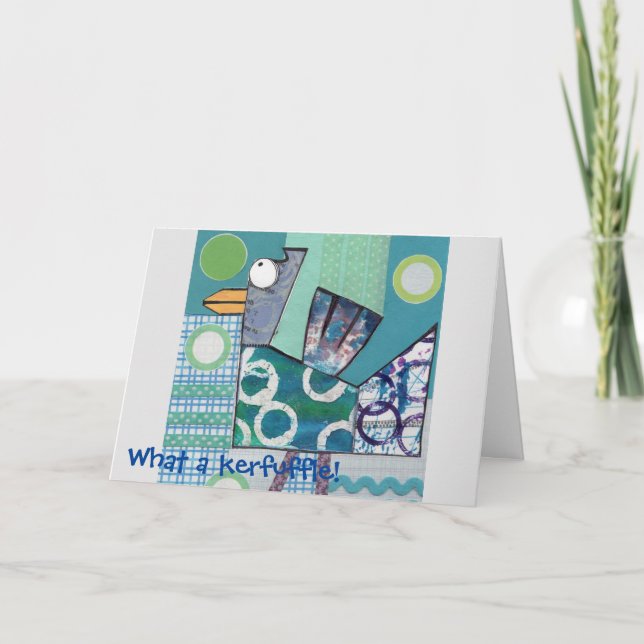 Cartão Que merda! (Frente)