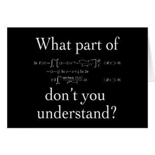 Cartão Que parte de... Branco no escuro