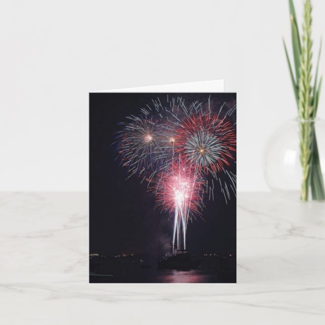 Cartão Que Seu Quarto De Julho... (Frente)