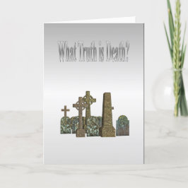 Cartão Que Verdade é a Morte?