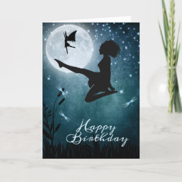 Cartão Que você dança com fadas irlandesas Dance Birday