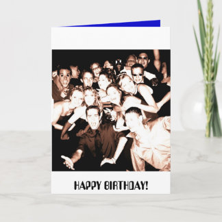 Cartão Que você está fazendo com sua vida? , NASCIMENTO