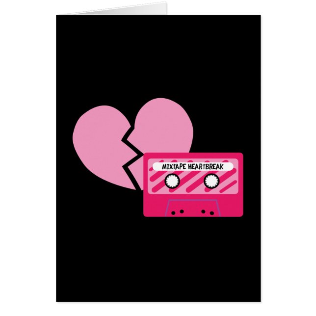 Cartão Quebra Cardíaca MixTape (Frente)