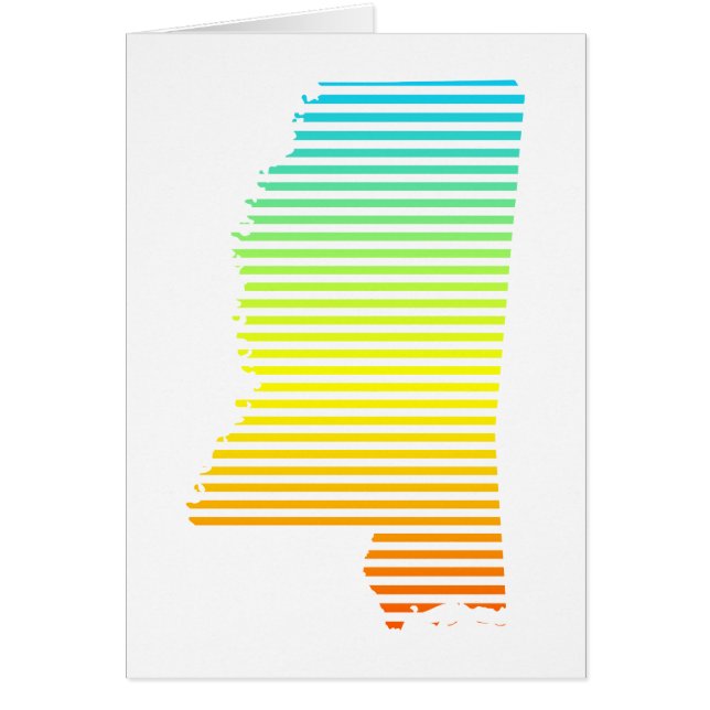 Cartão quebra de frio do mississippi (Frente)