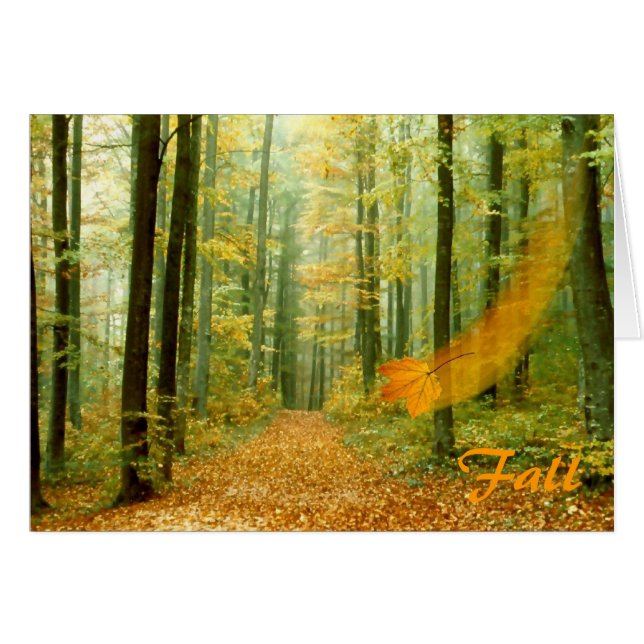 Cartão Queda (Frente Horizontal)