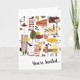 Cartão Queda retro Ir-Ir