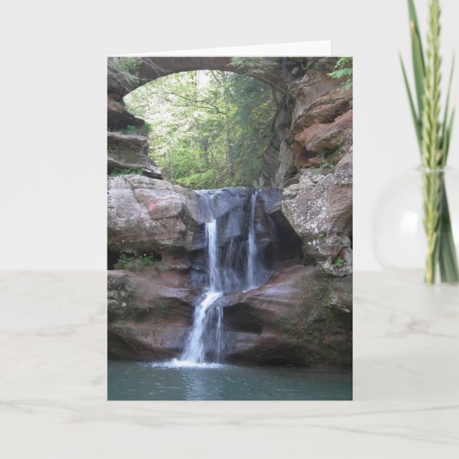 Cartão Quedas da ceia do ancião (Frente)