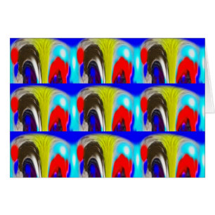 Cartão Quedas d'água que caminham