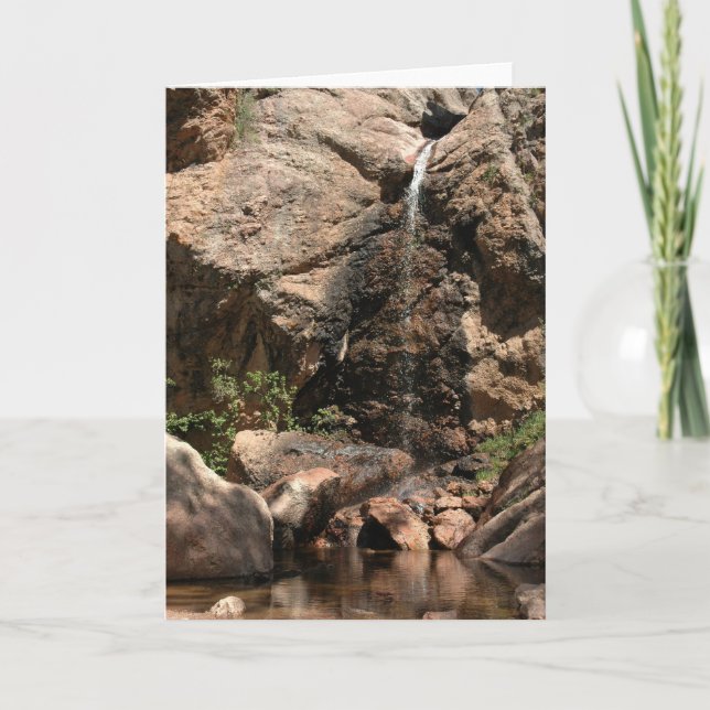 Cartão Quedas de Horsetooth (Frente)