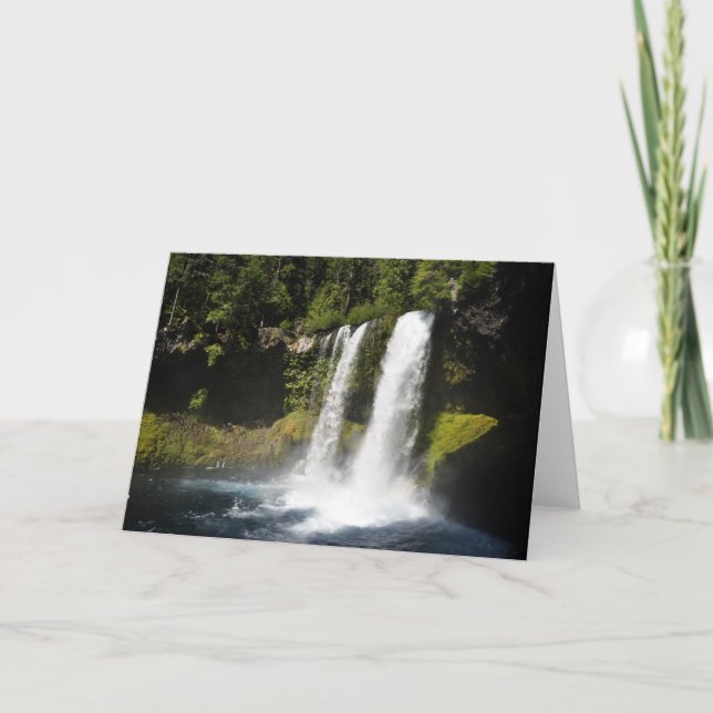 Cartão Quedas de Koosah (Frente)