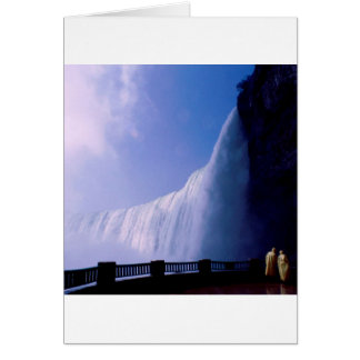 Cartão Quedas de Niagara em Cascata