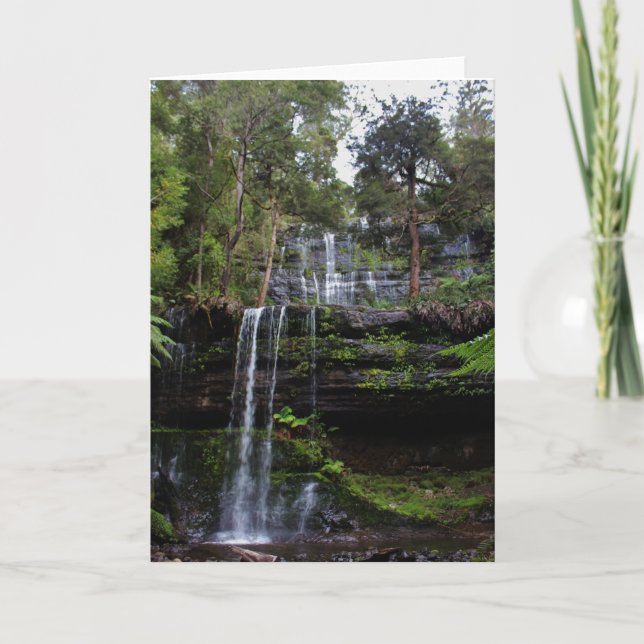 Cartão Quedas de Russell (Frente)