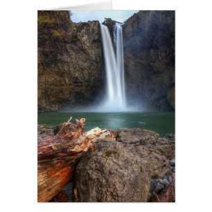 Cartão Quedas de Snoqualmie