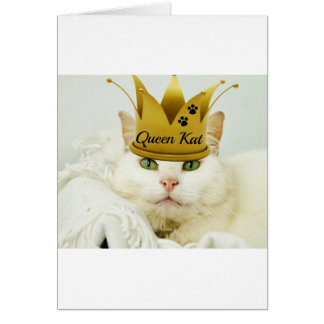 Cartão Queen Kat