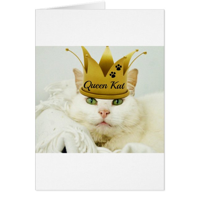 Cartão Queen Kat (Frente)