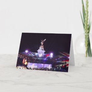 Cartão Queen's Jubilee Concert, Londres