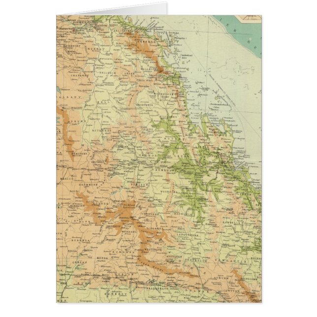 Cartão Queensland Oriental (Frente)